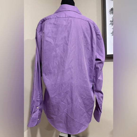 Dockers Purple Casual Button Down Shirt - Picture 2 of 5
